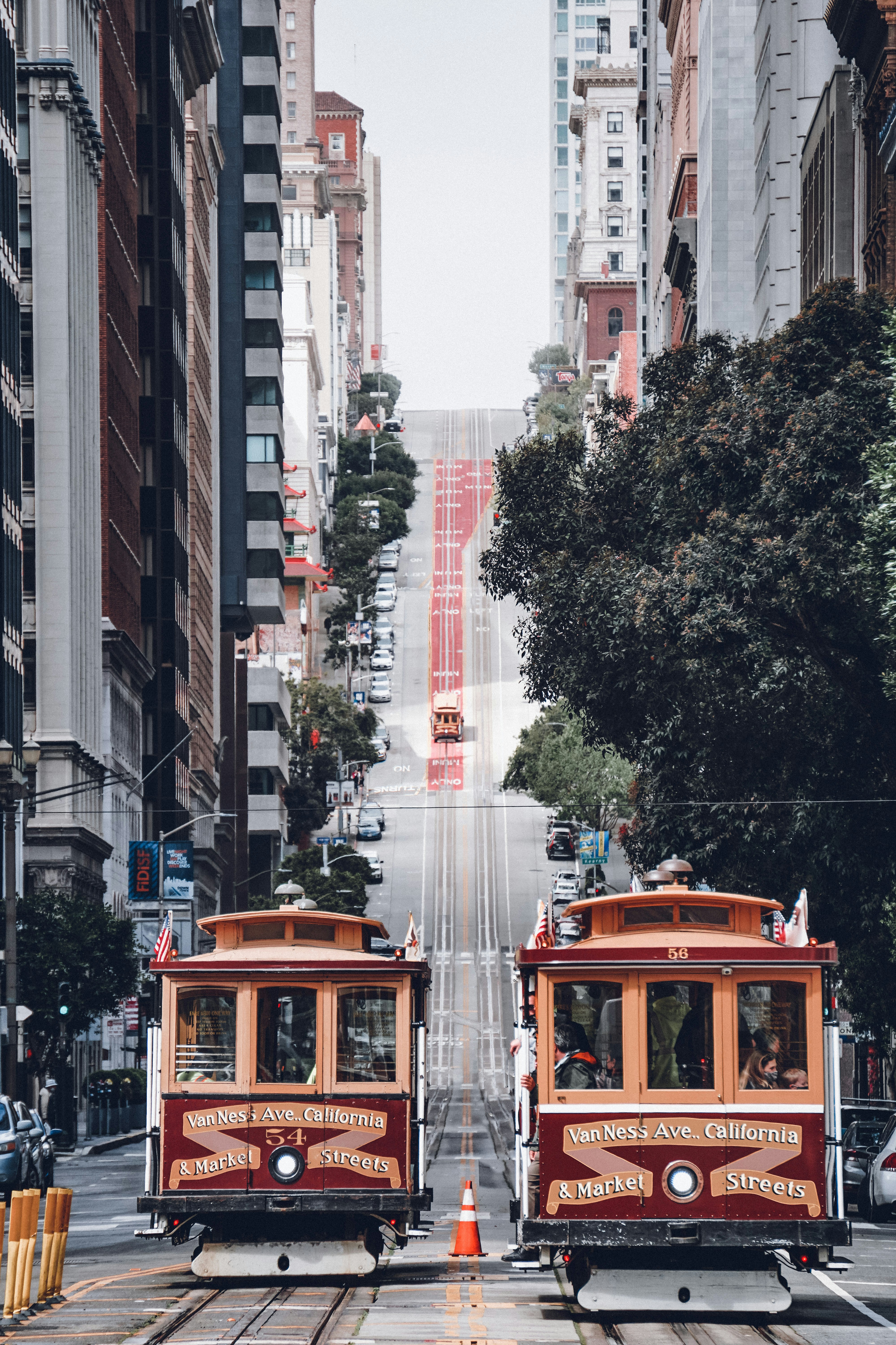 San francisco cable cars