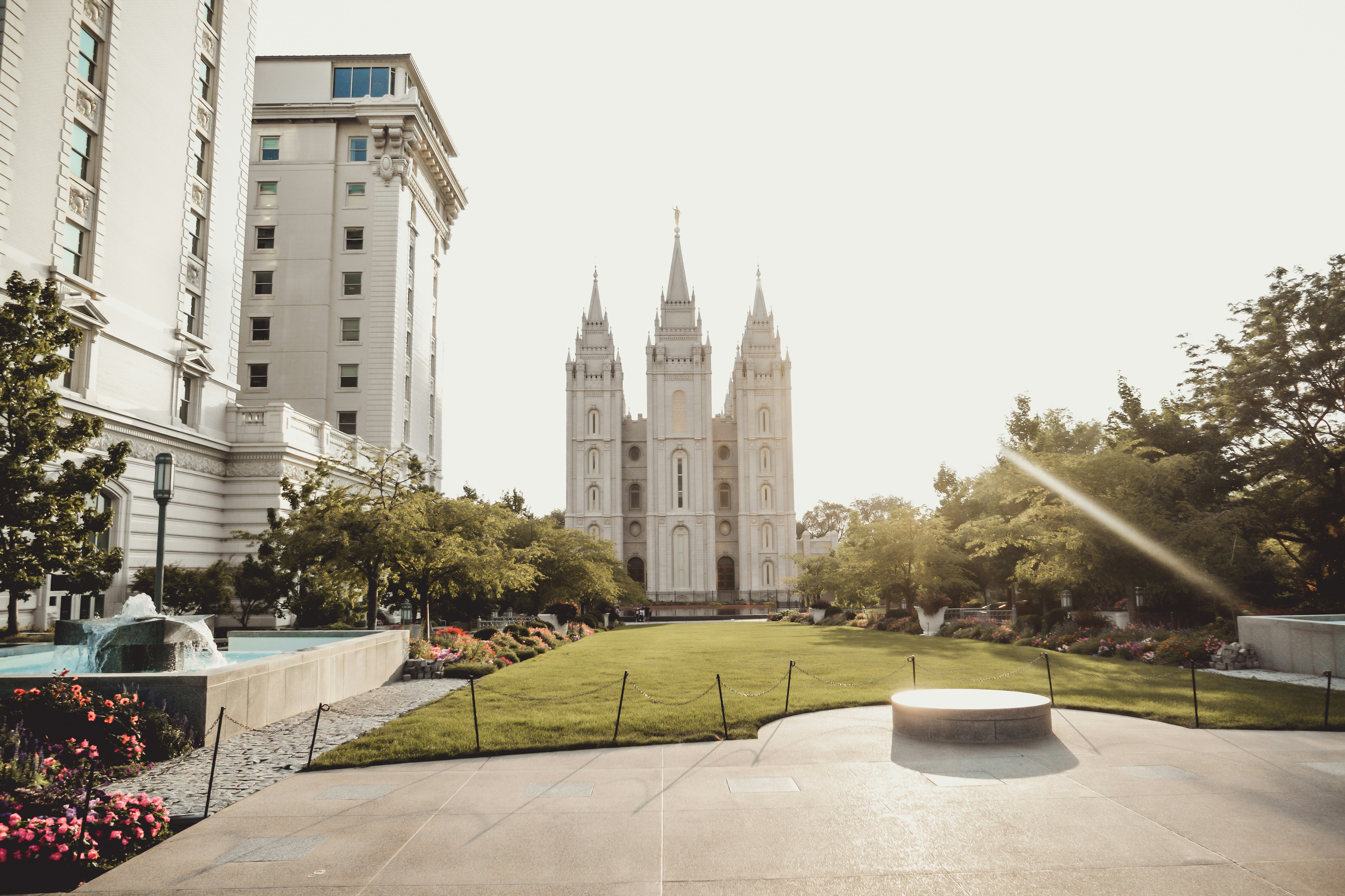 Salt lake city temple square