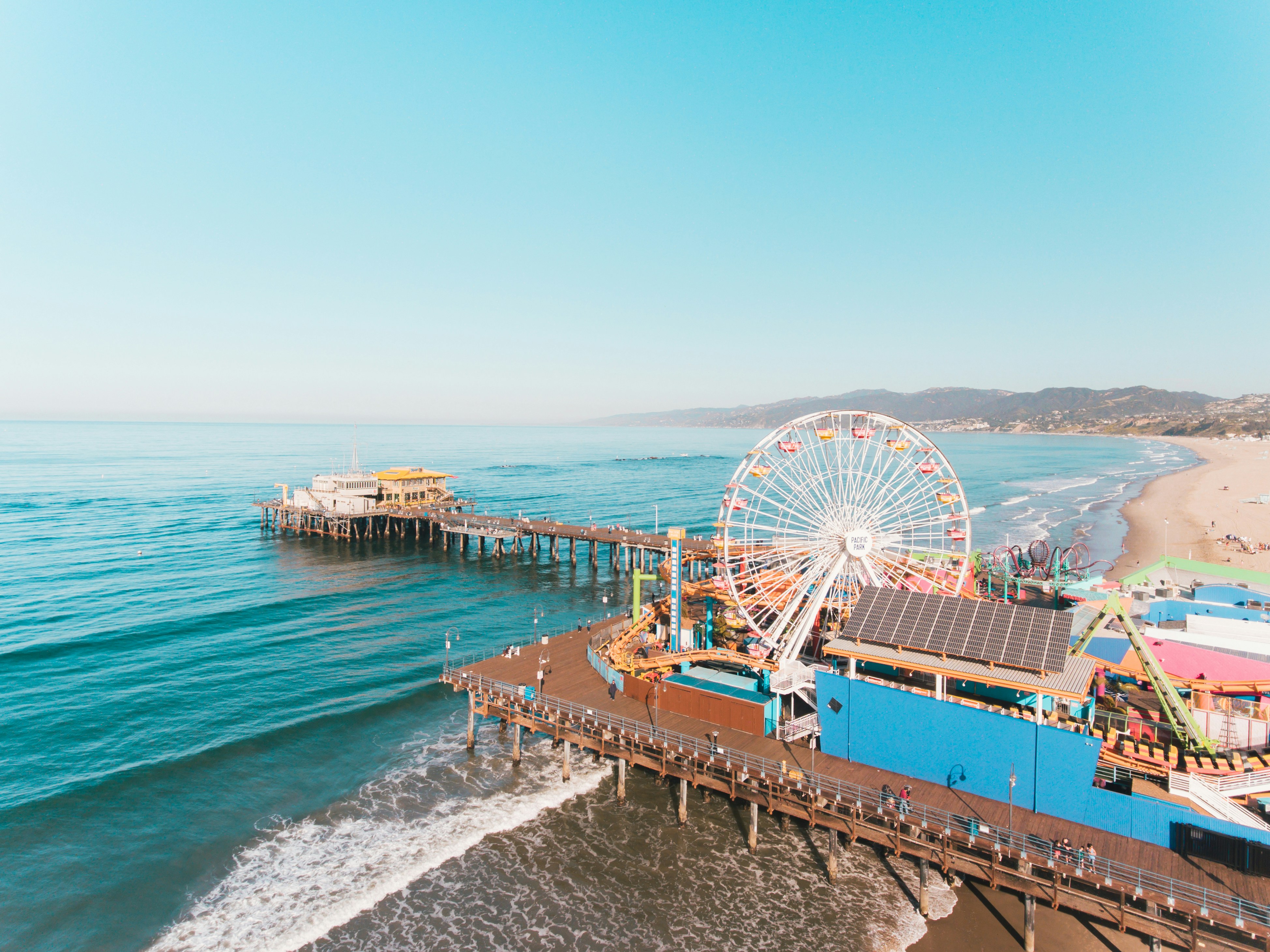 Los angeles santa monica pier