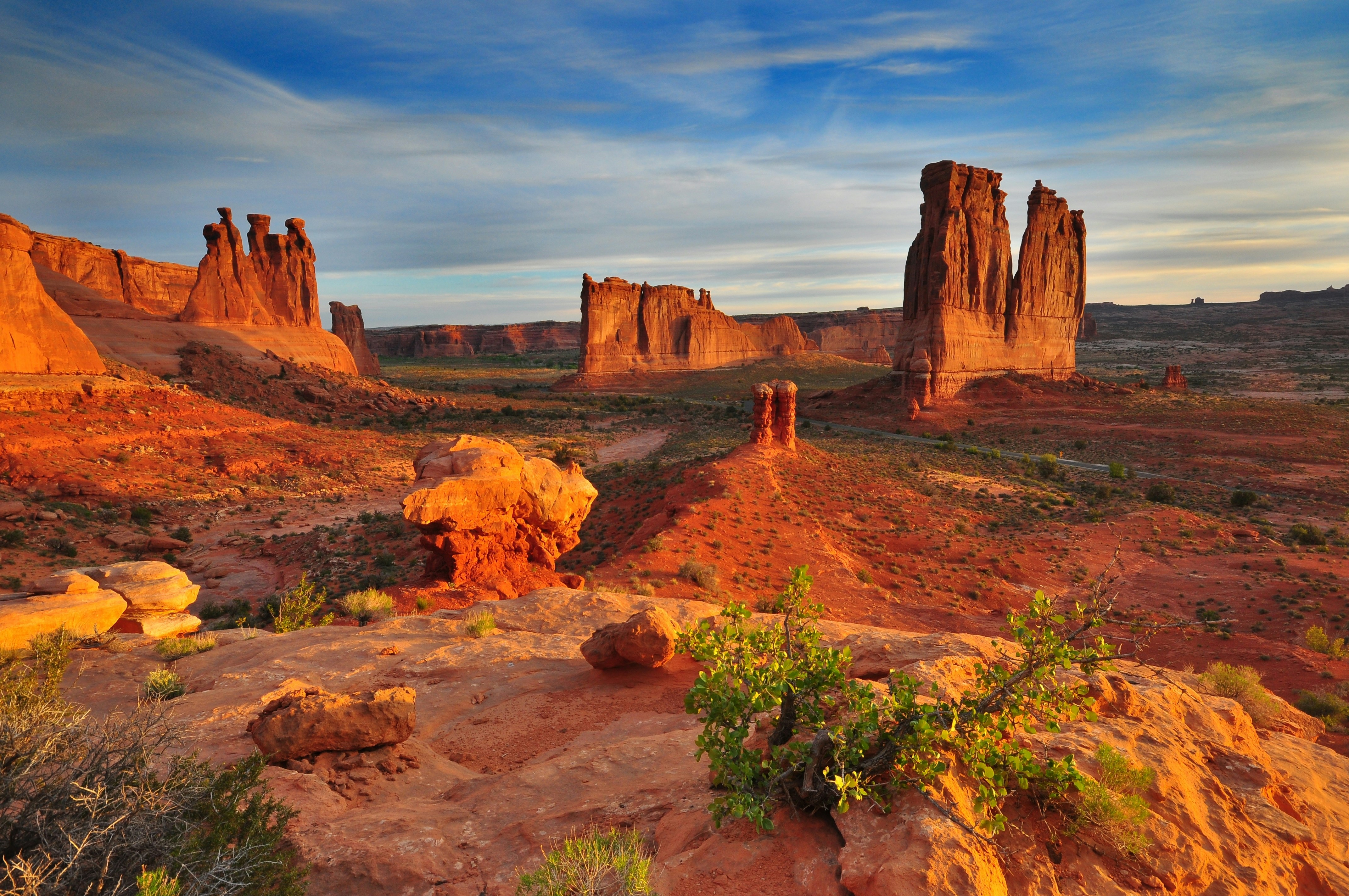 Arches national park courthouse towers