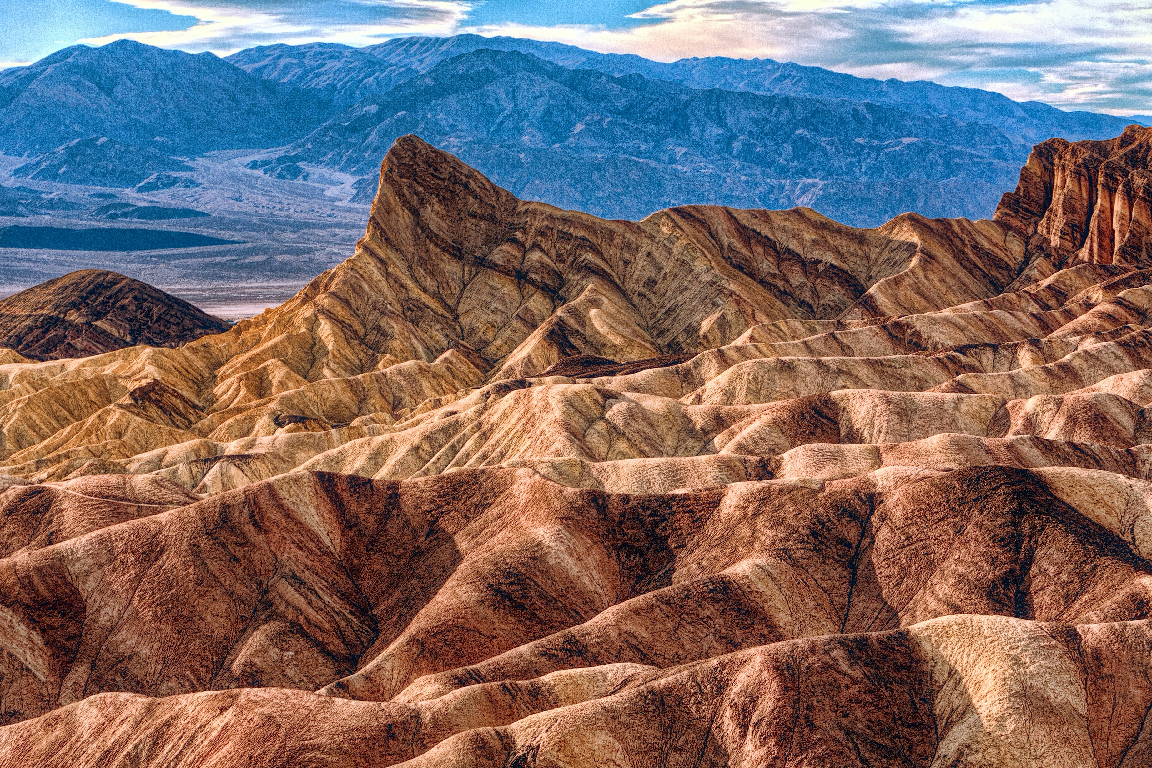 Death valley zabriskie point