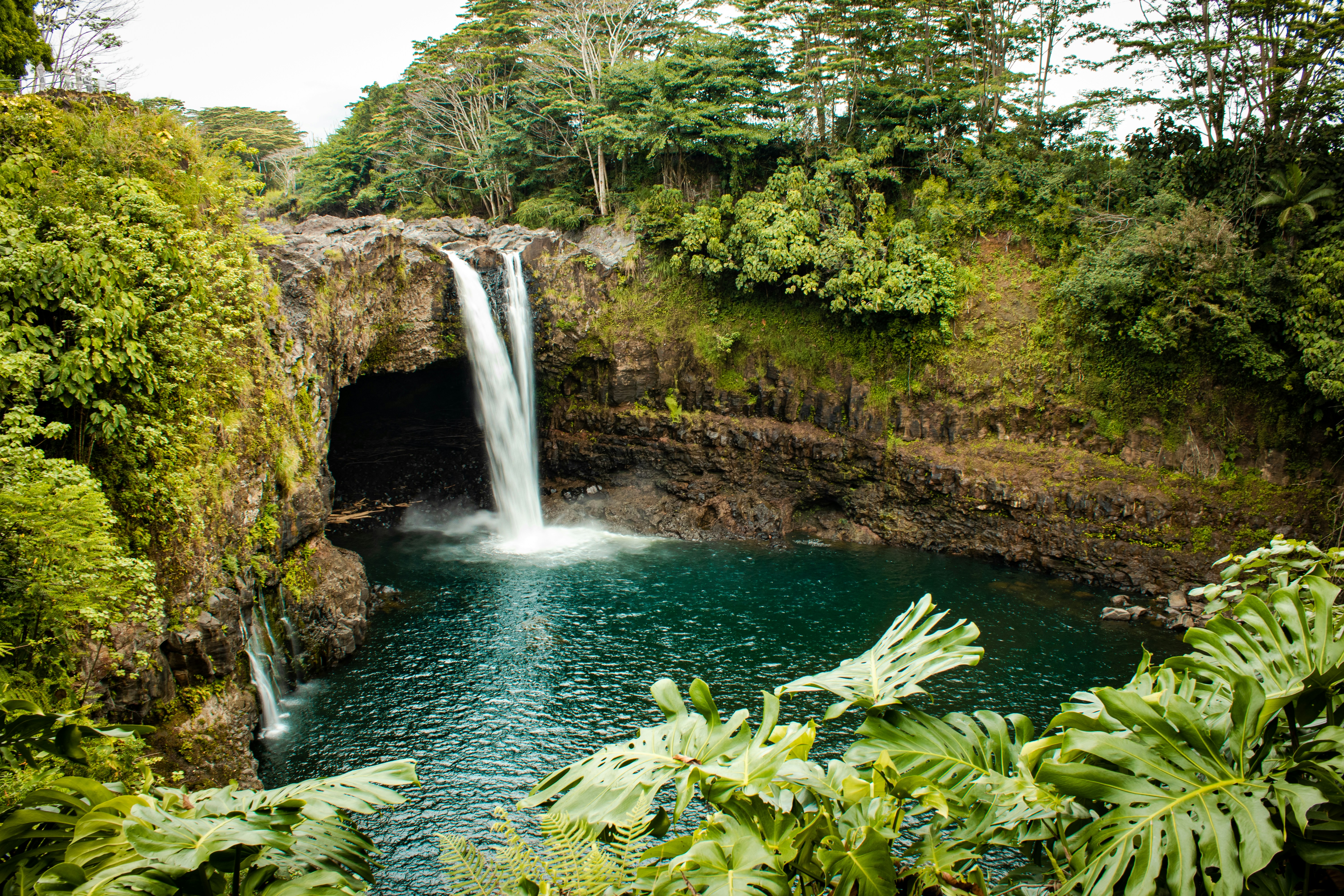 Big island rainbow falls