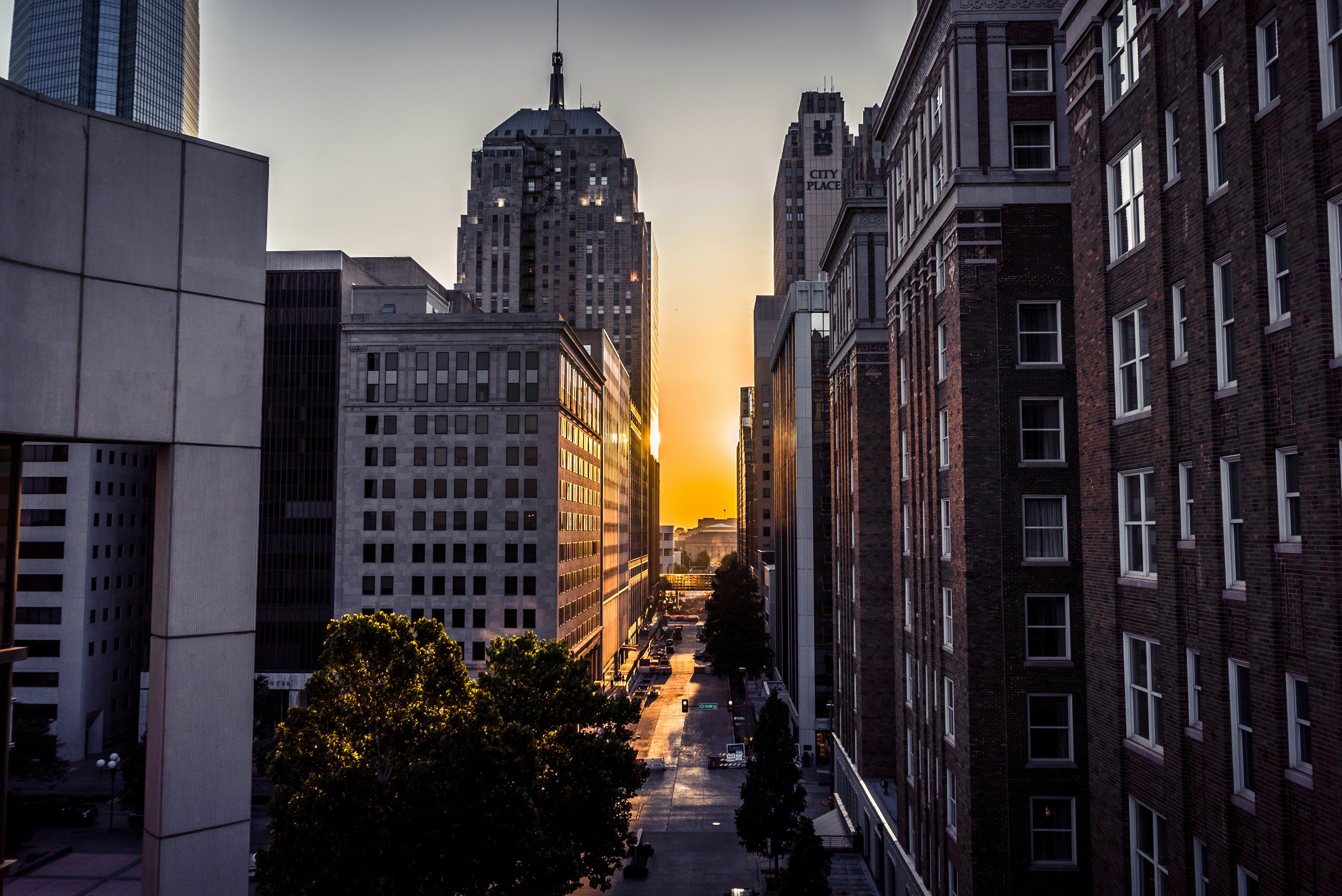 Oklahoma city downtown