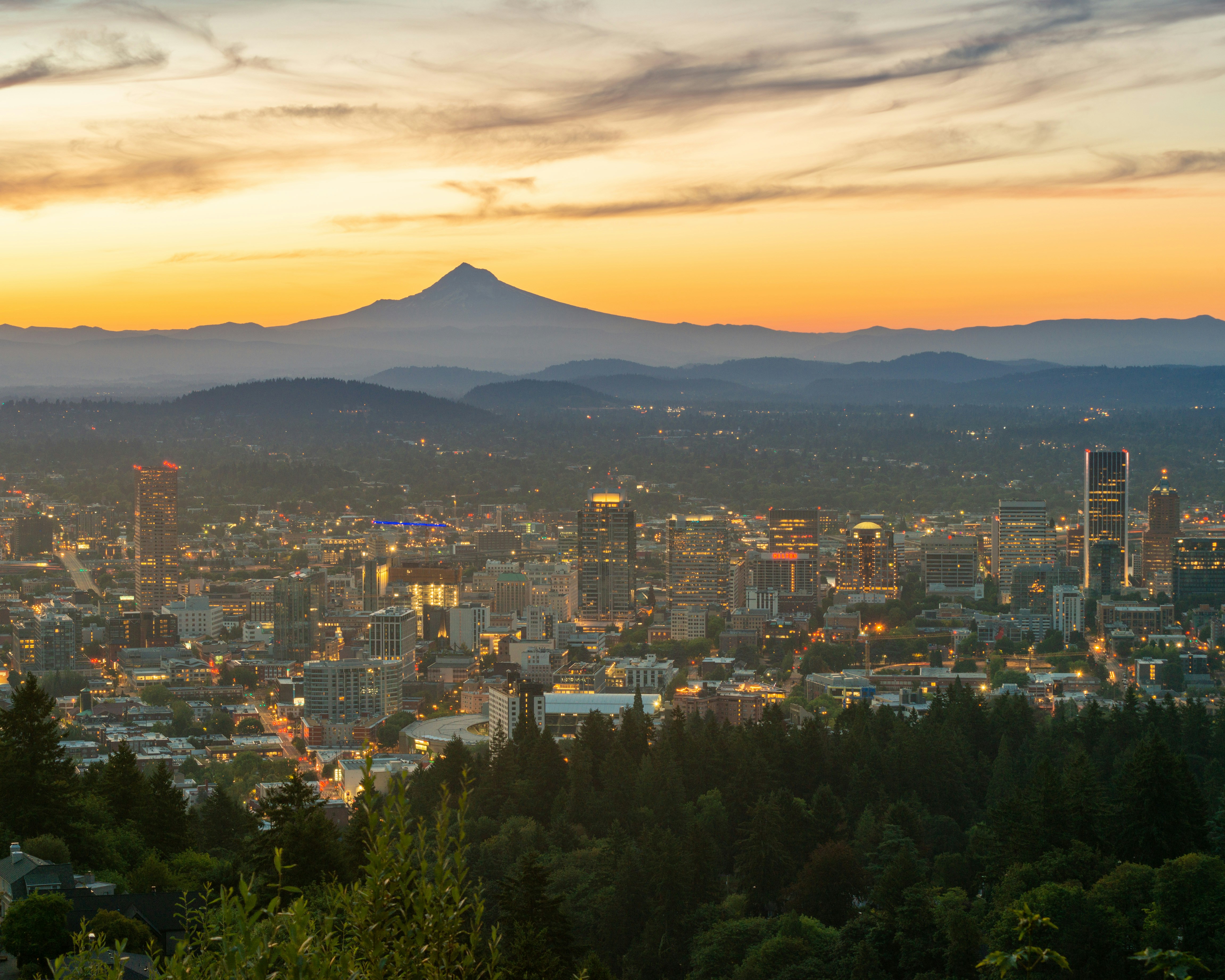 Portland mount hood
