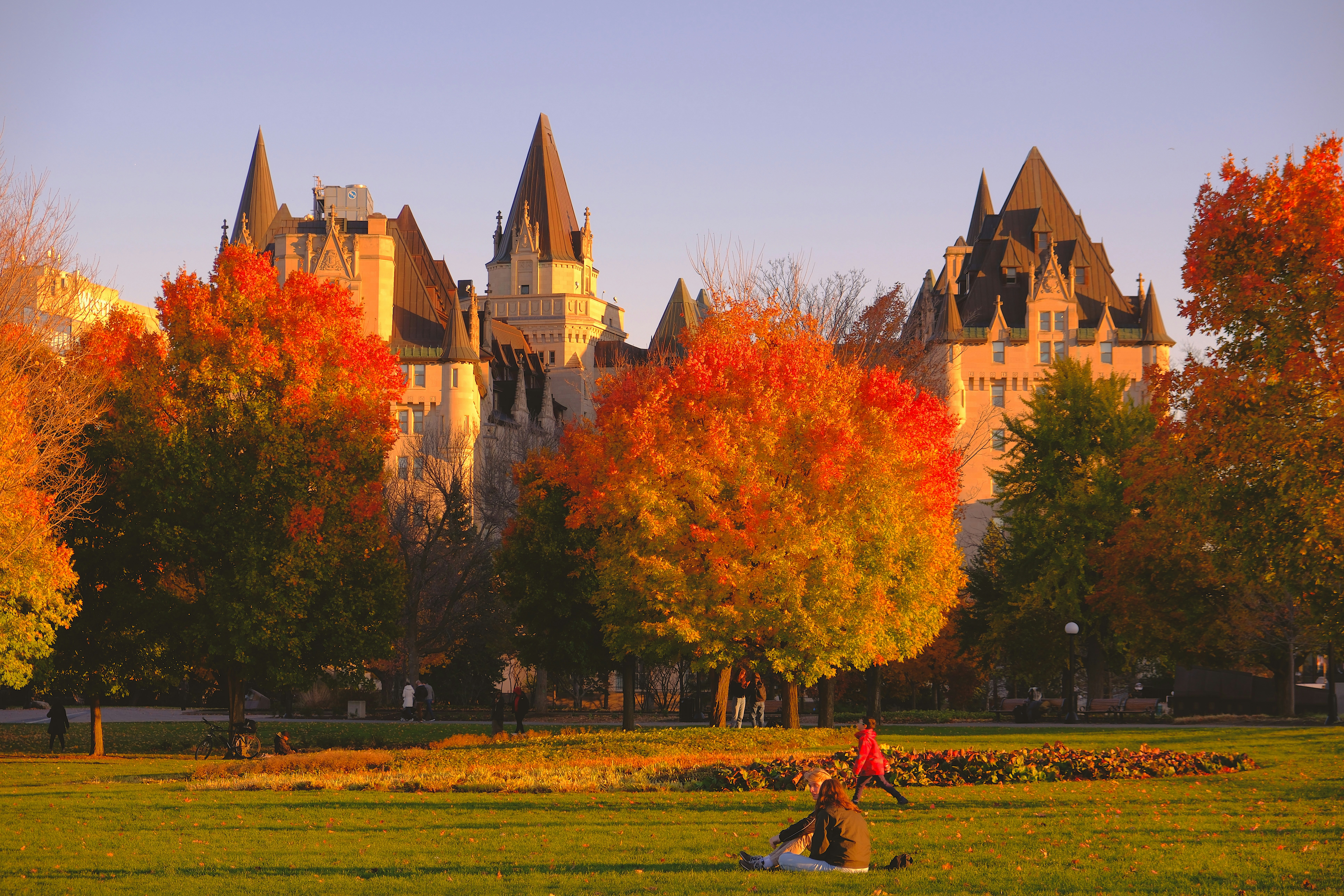 Ottawa zonsondergang