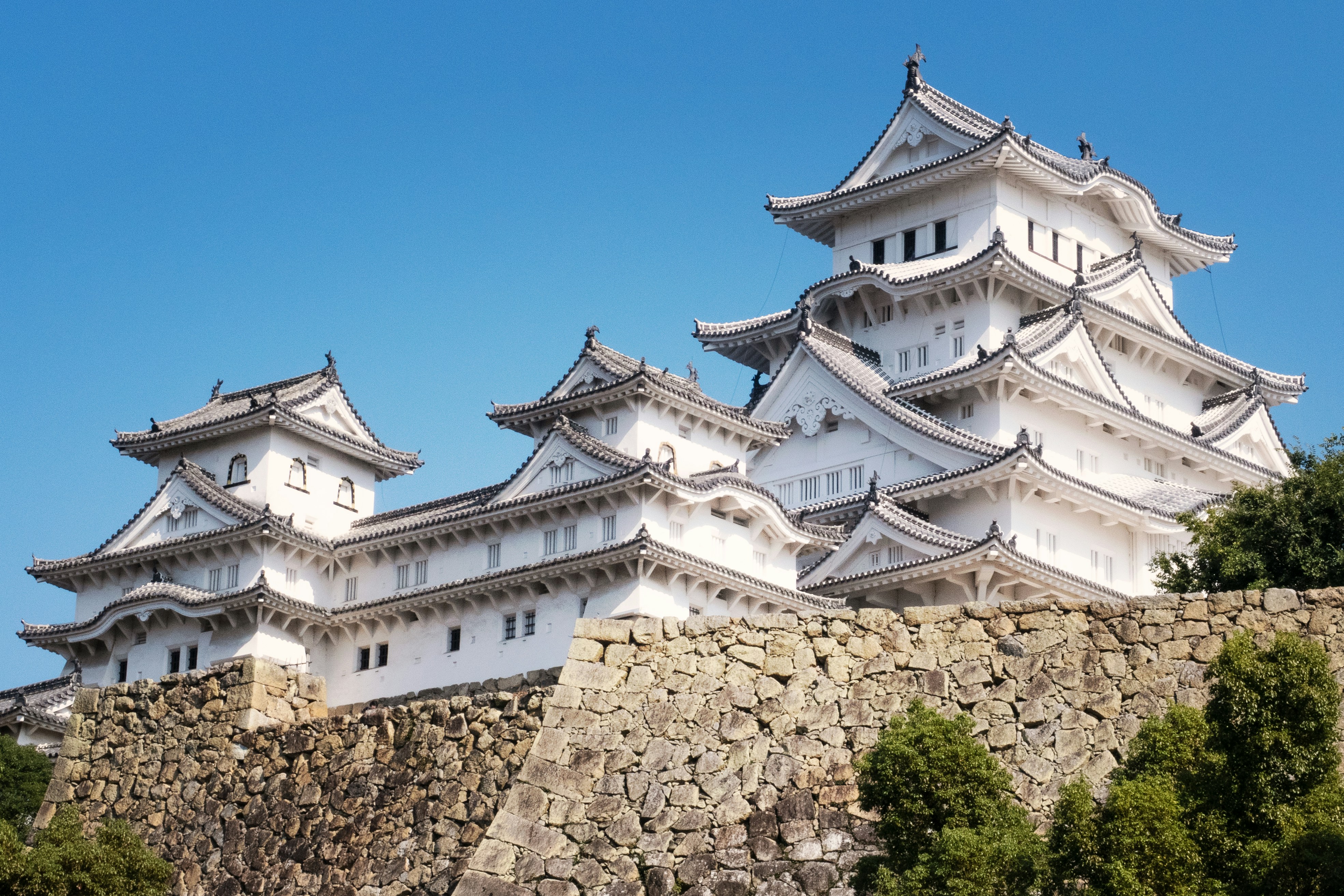 Japan himeji kasteel
