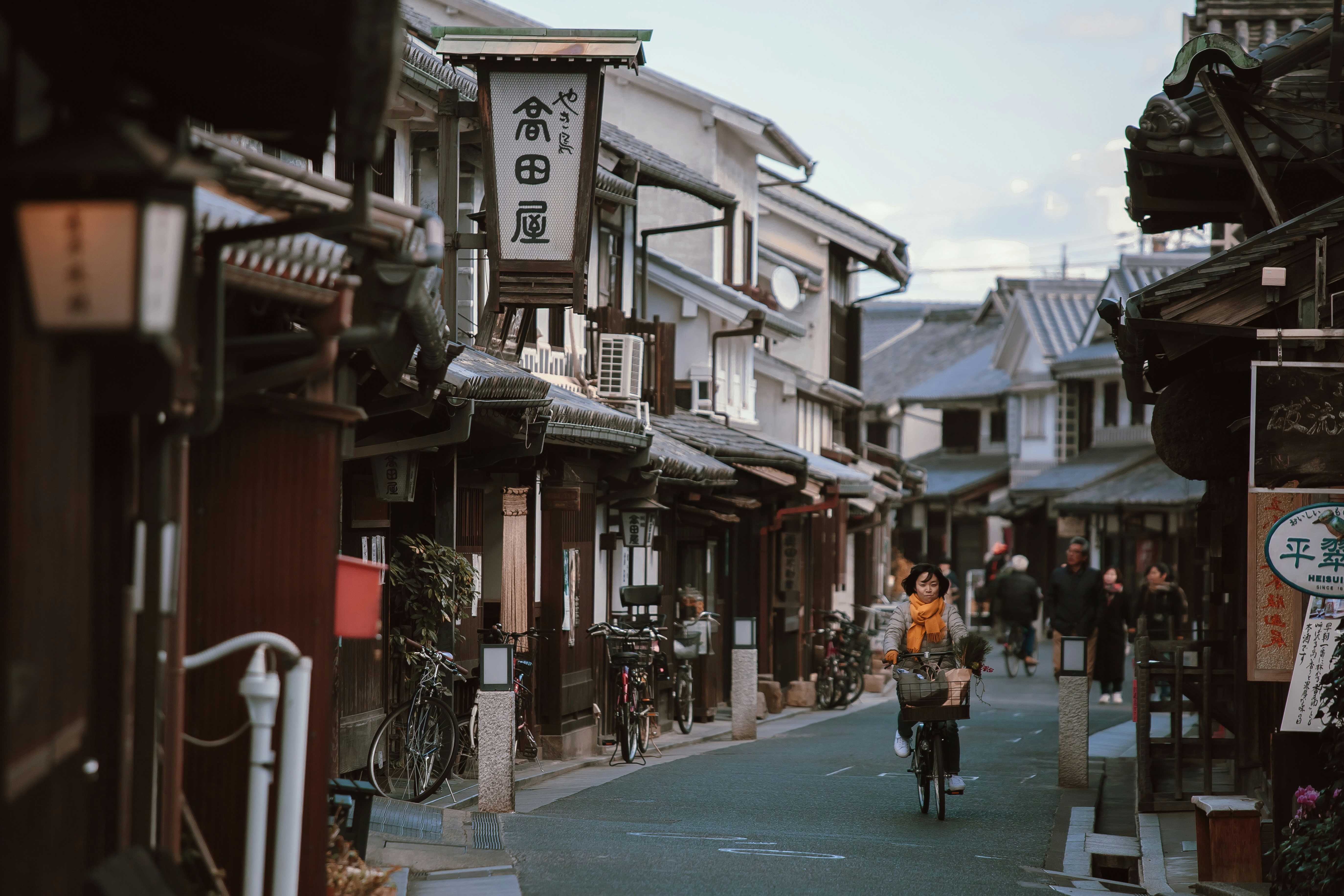 Japan okayama straat