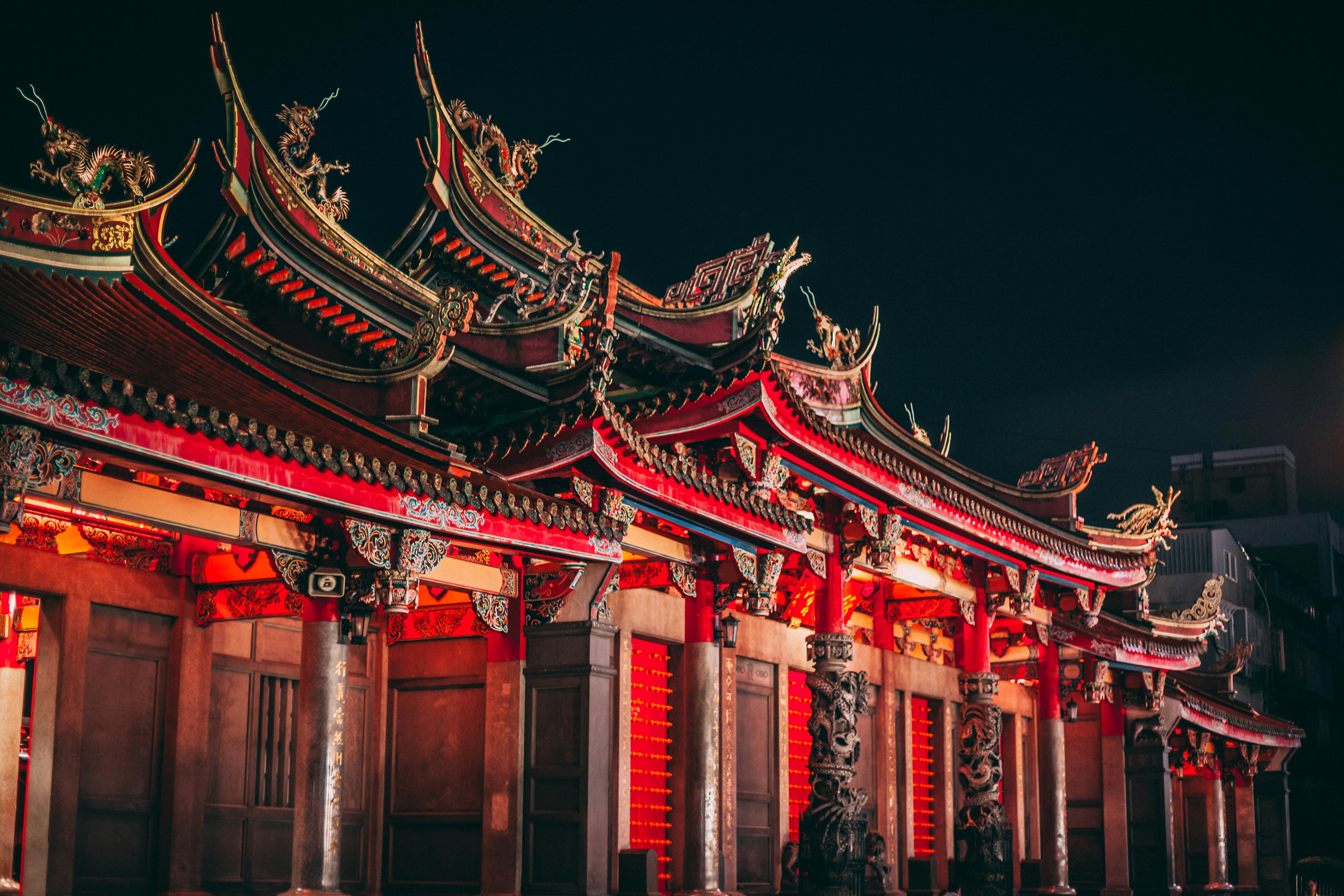 Taipei lungshan temple
