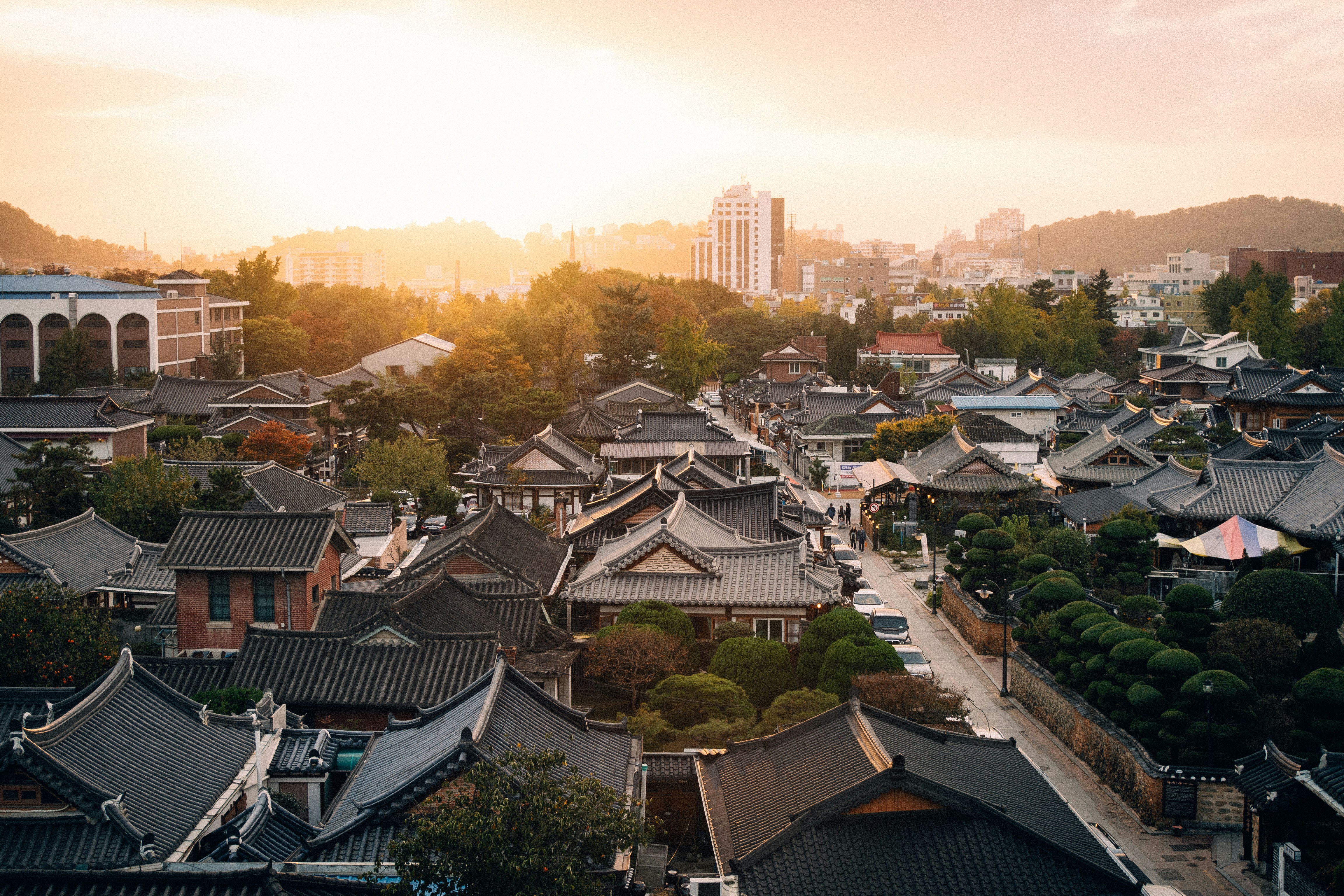 Jeonju hanok village