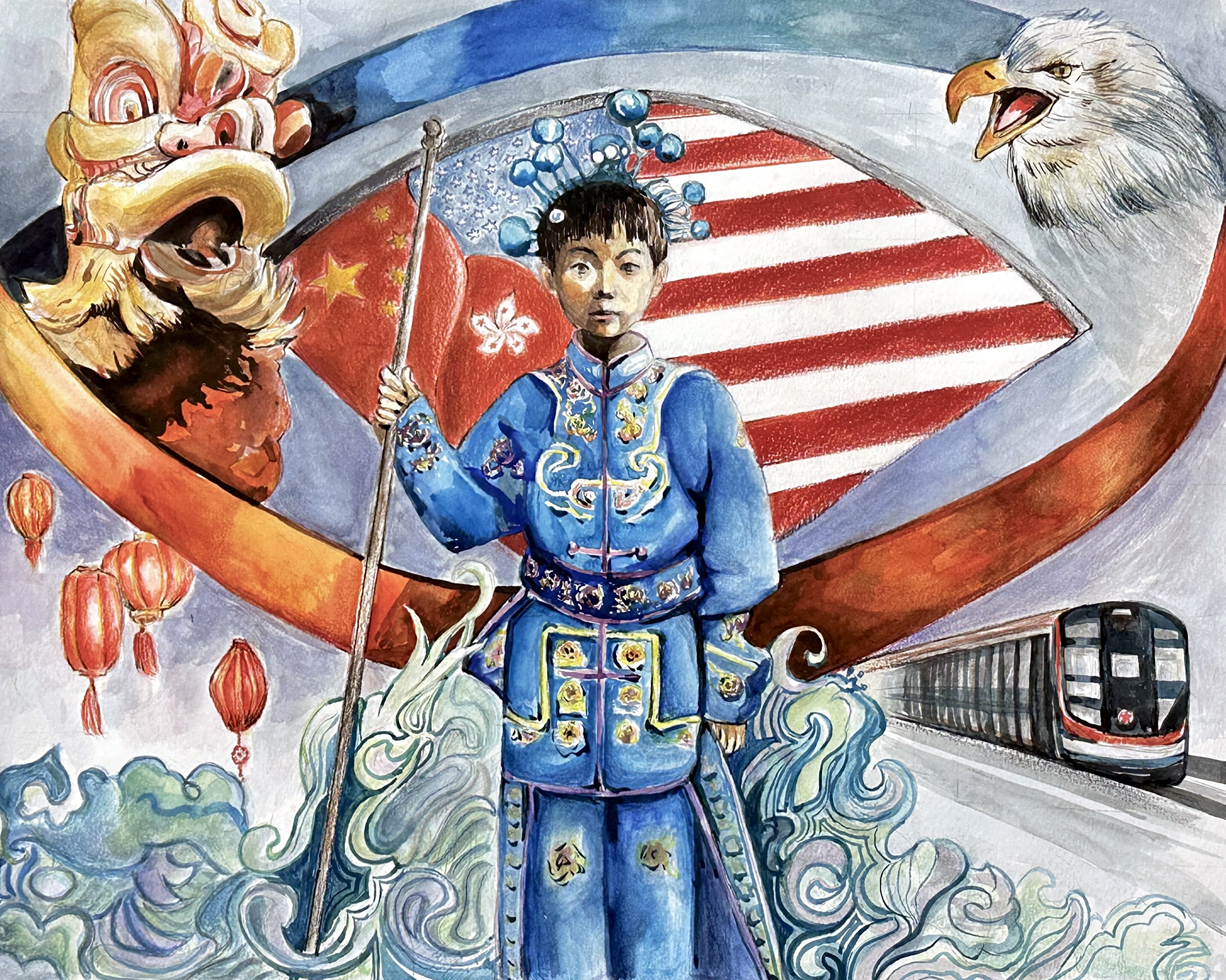 The Eye of the Lion and Eagle Ixchel Chan