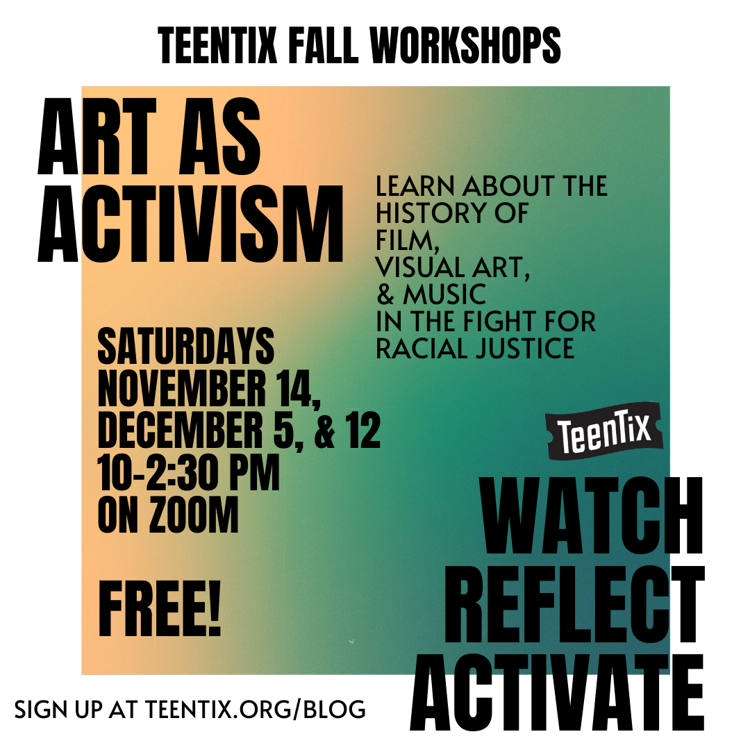 Art as activism general workshop ad