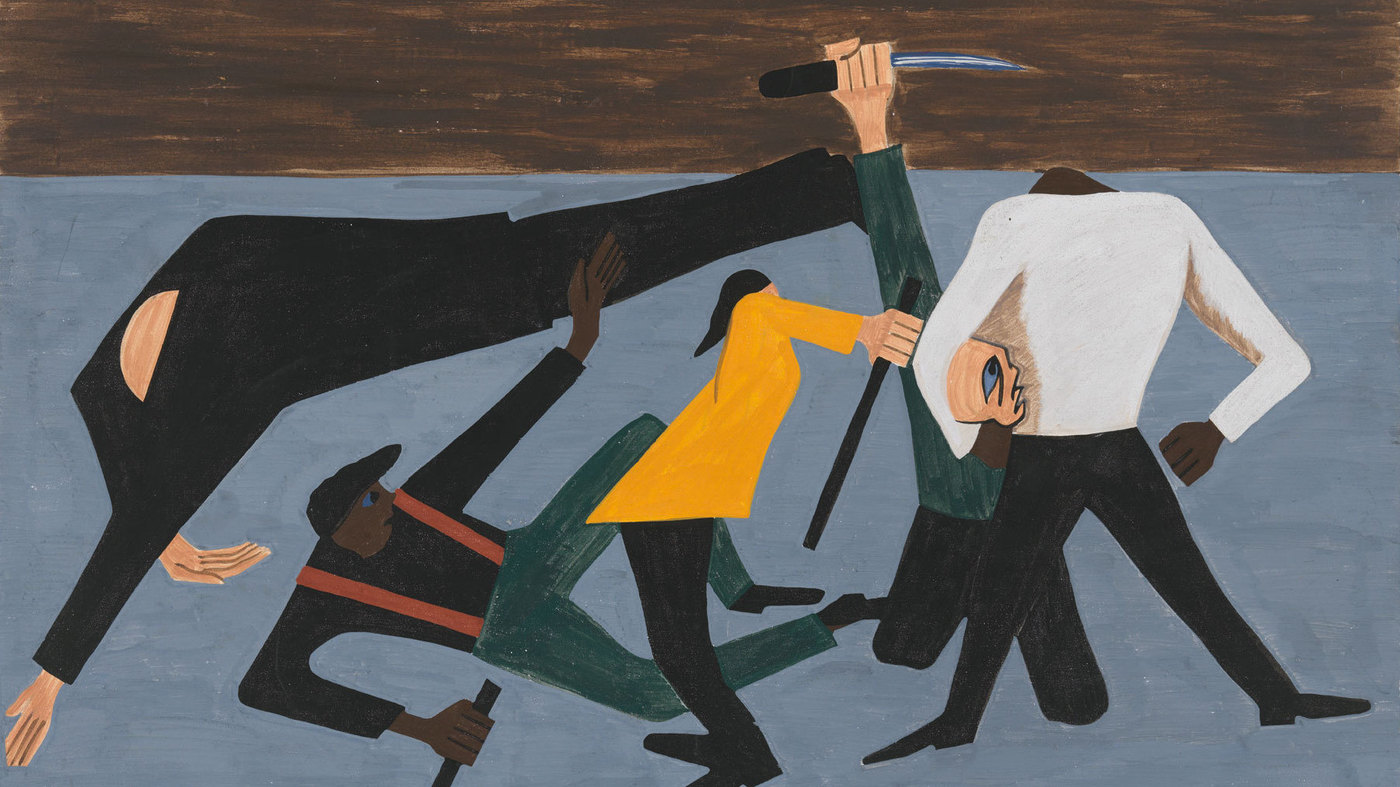 Jacoblawrence Migrationseries Panel52 Wide B10619838Bb35F14Eed0083E2530A51B37F6Fda7