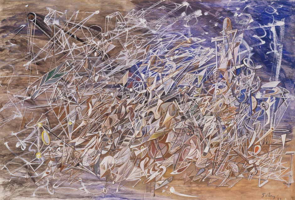 Mark Tobey Forms Follow Man