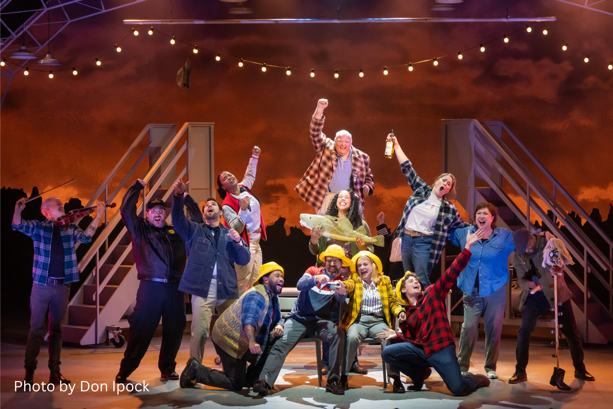 Come From Away Photo by Don Ipock
