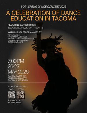 A Celebration of Dance Education in Tacoma poster 1187x1536