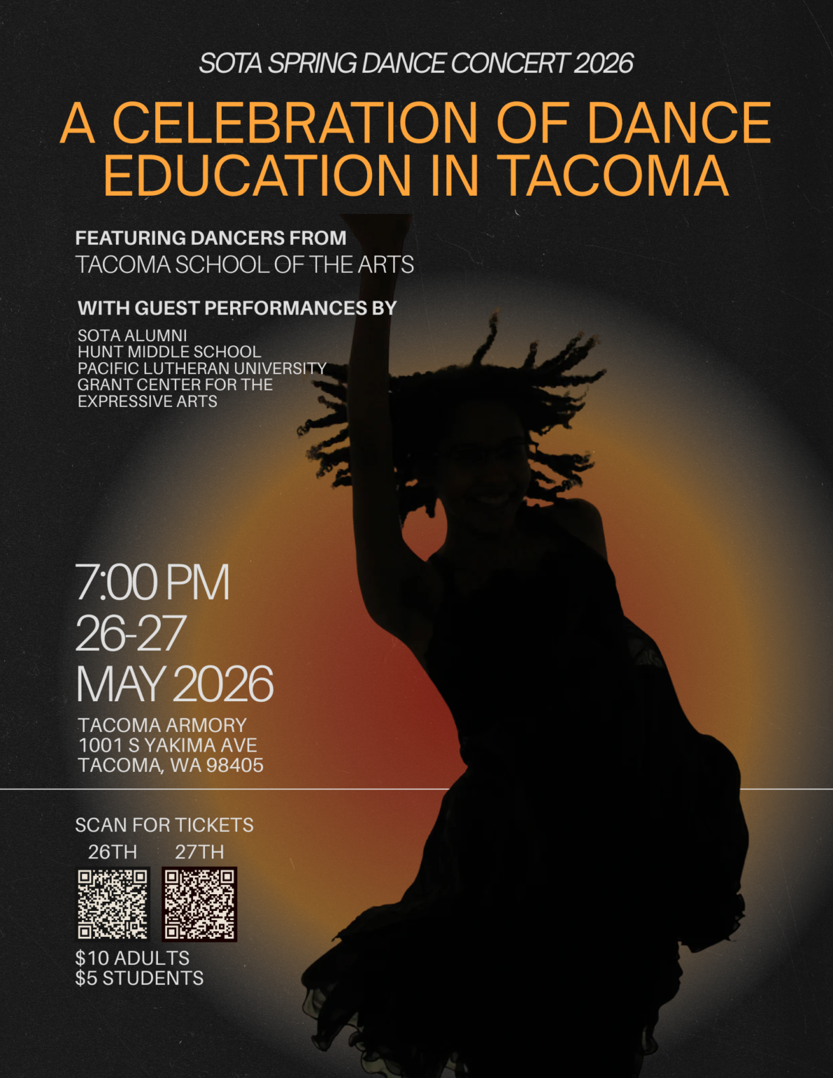 A Celebration of Dance Education in Tacoma poster 1187x1536