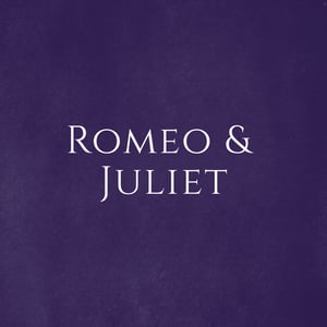 Insta R J white on purple