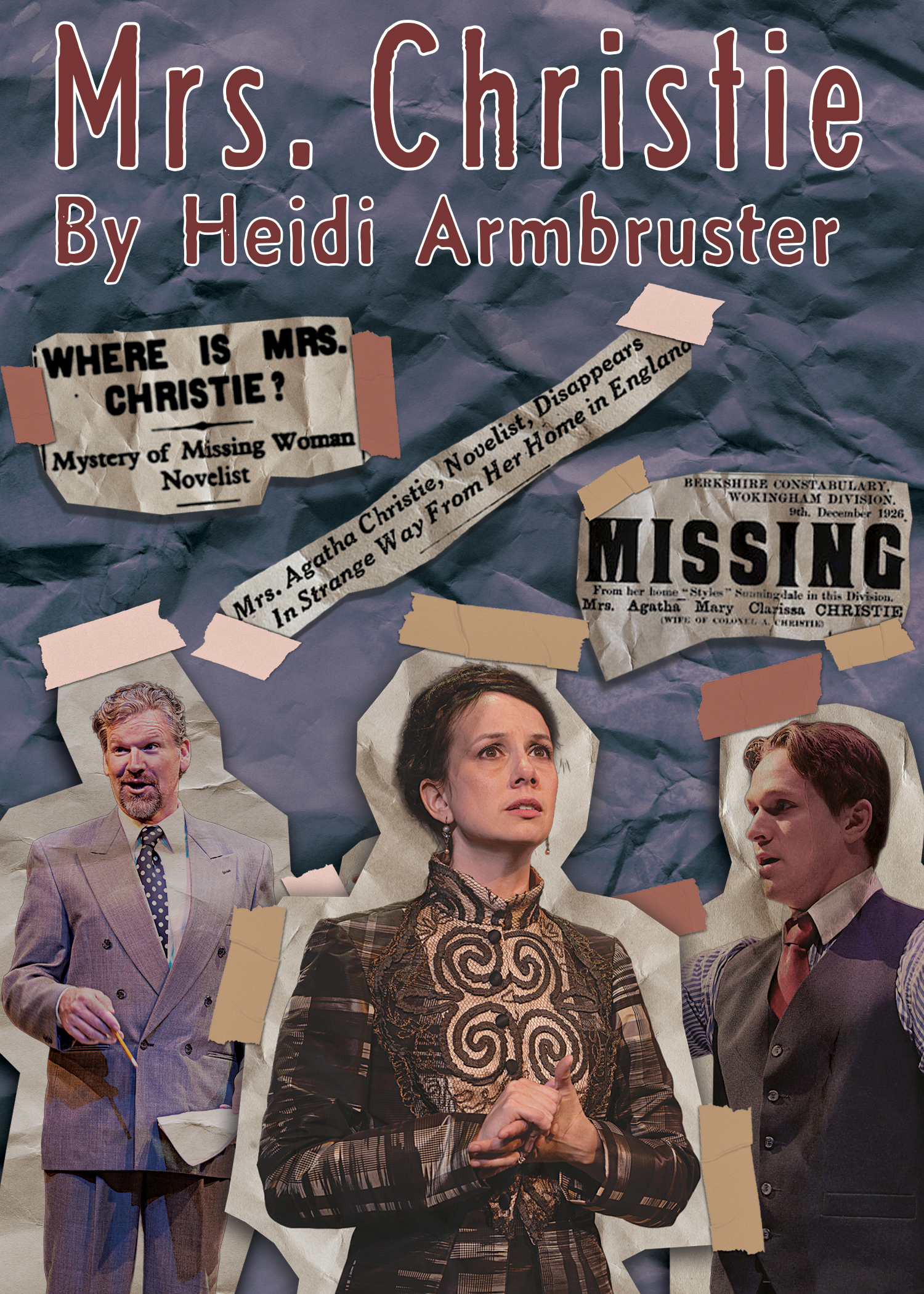 Mrs Christie Poster Size Cutout Image v3