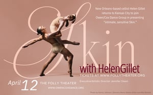 New orleans based cellist helen gillet returns to kansas city to join owencox dance group in presenting orig