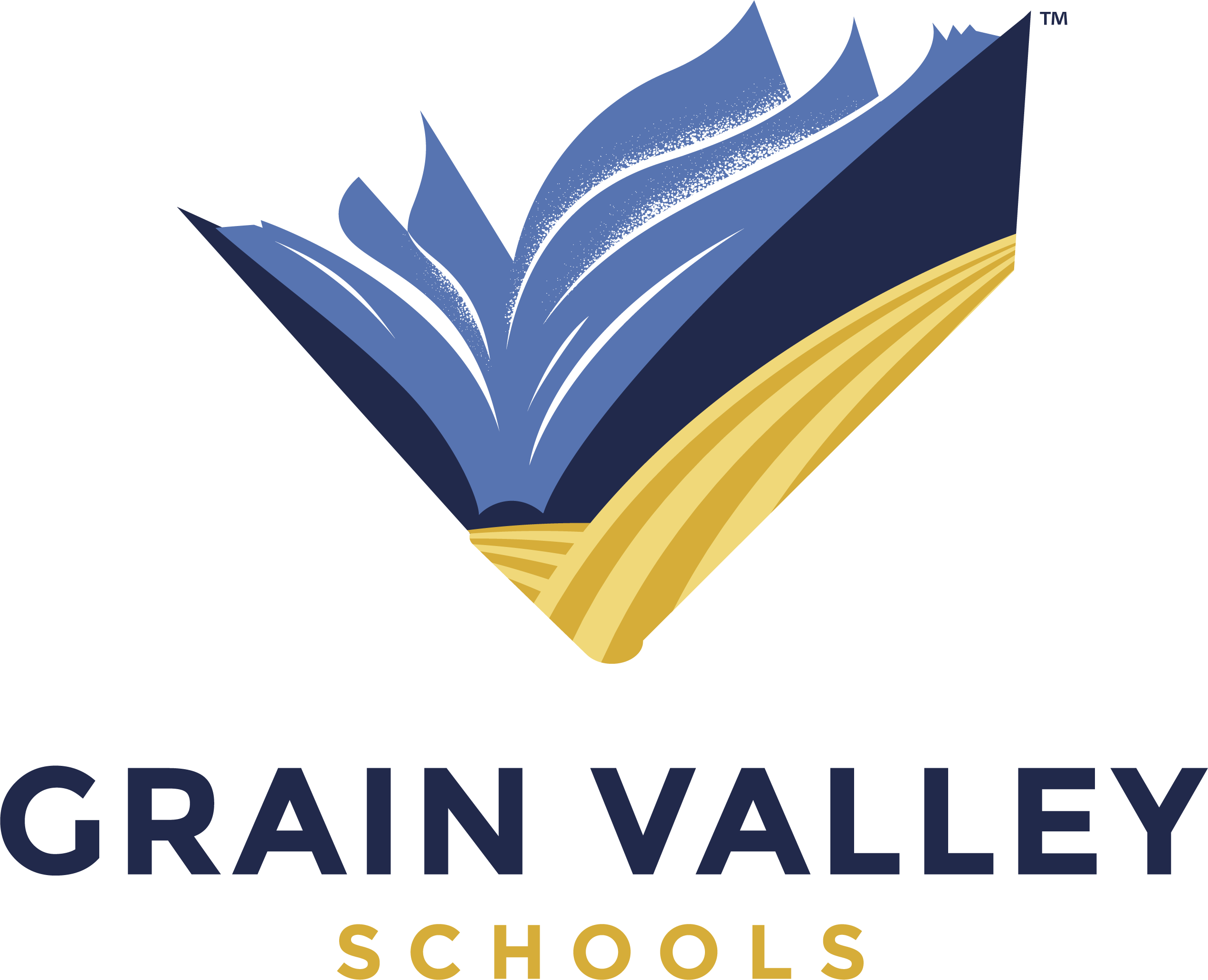 Grain Valley Logo Schools TM