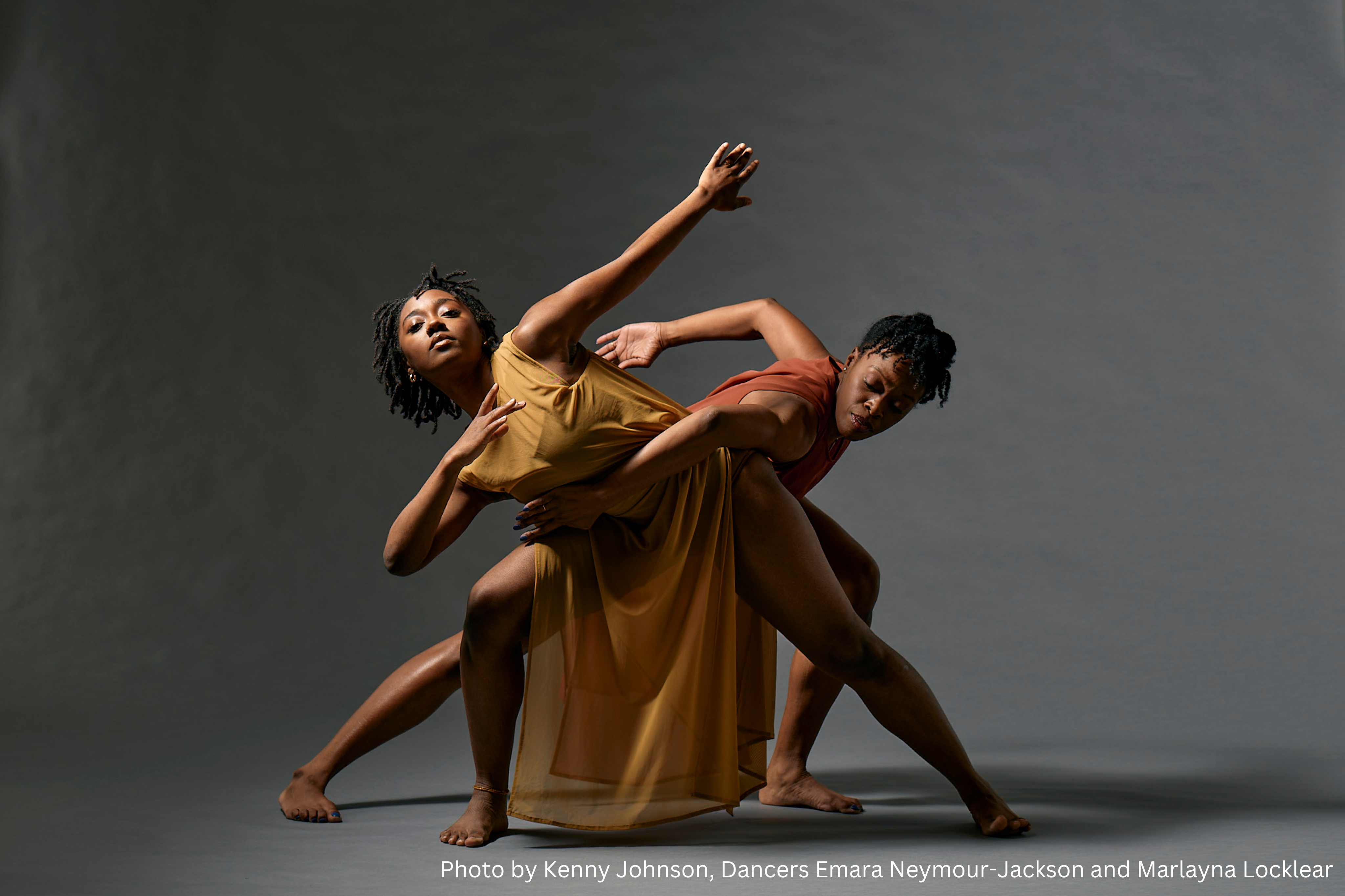 Photo by Kenny Johnson Dancers Emara Neymour Jackson and Marlayna Locklear