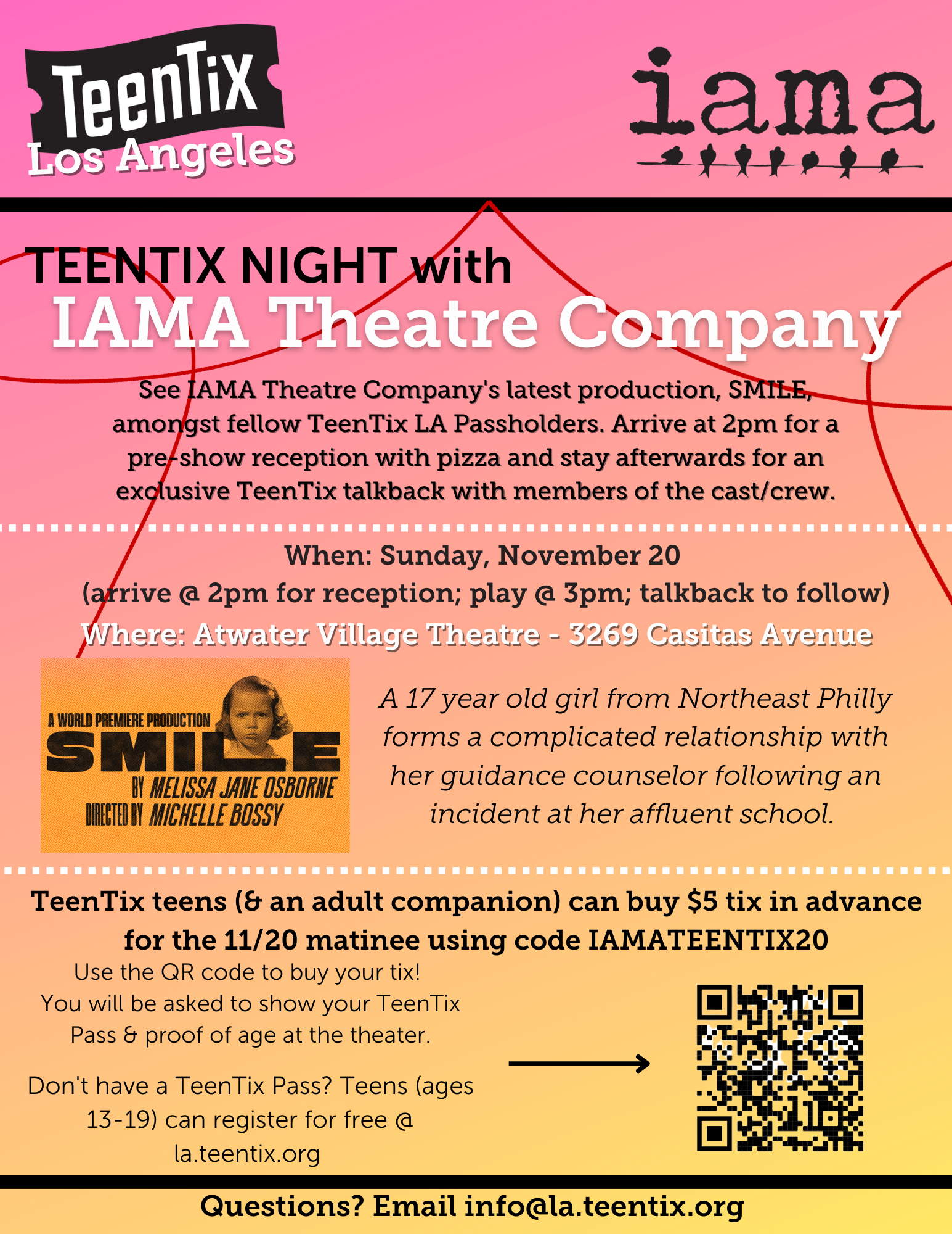 IAMA Theatre SMILE Flyer 1 2