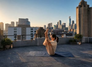 Rooftop Yoga