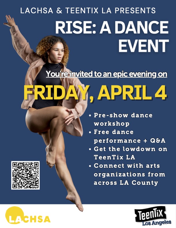 Teen Tix LA x LACHSA Flyer English with QR copy
