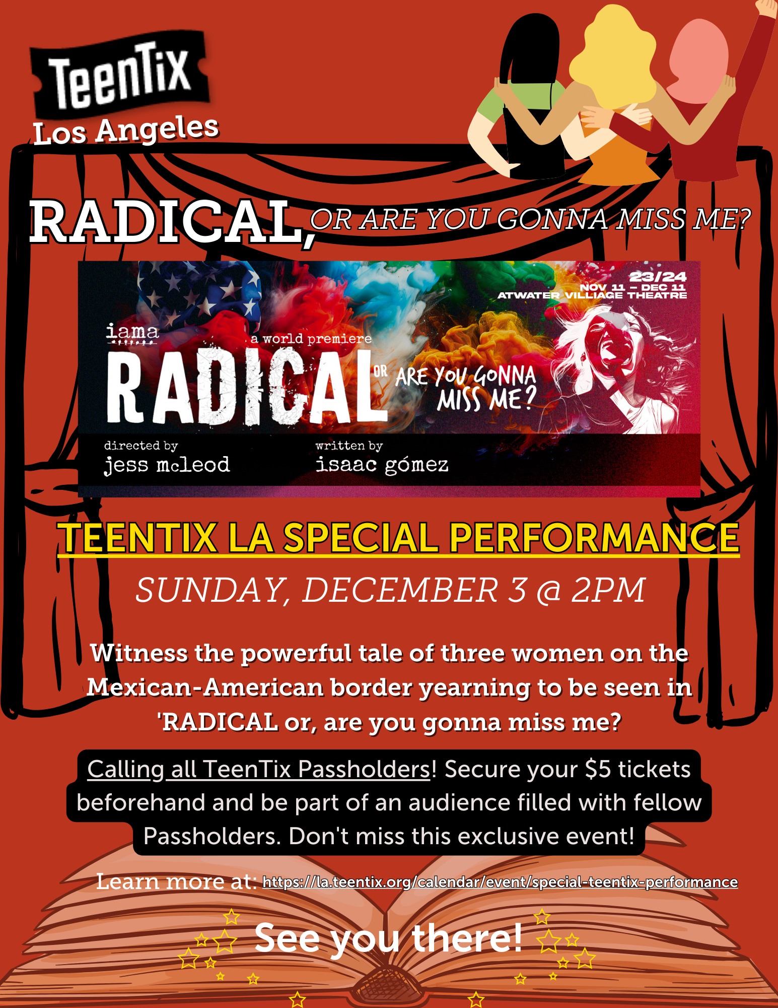 IAMA Teen Tix Performance Flyer 122 1