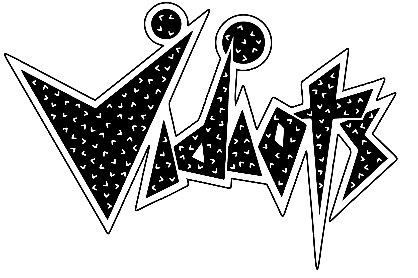 Vidiots Logotype 2022 Black