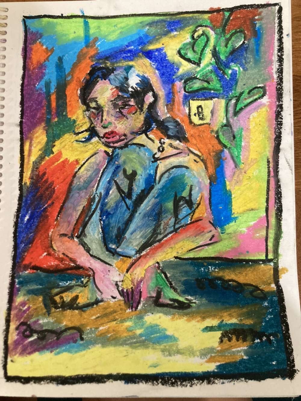 Tt oil pastel piper 