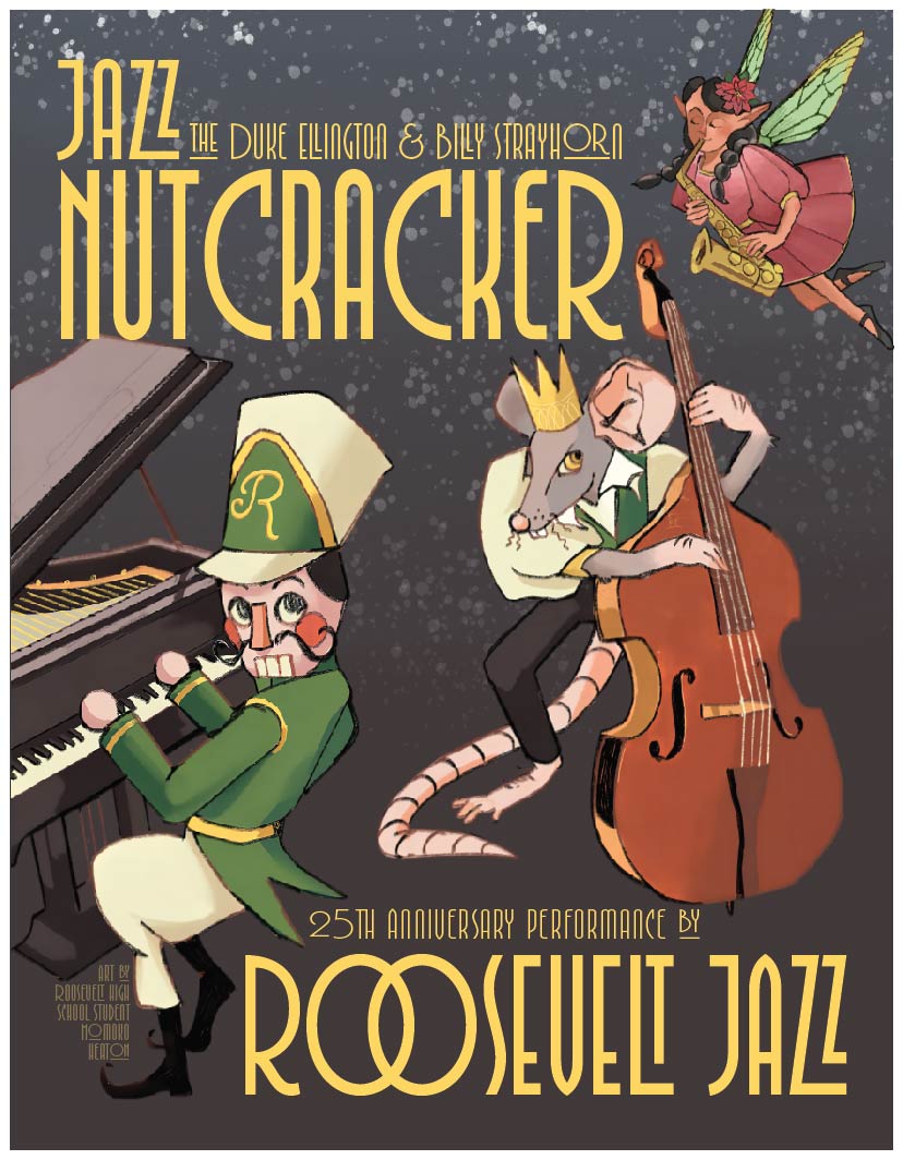 Jazz nutcracker poster 2024 with text 4