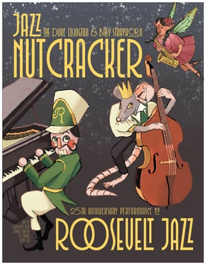 Jazz nutcracker poster 2024 with text 4