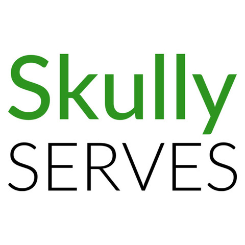 Skully Serves logo