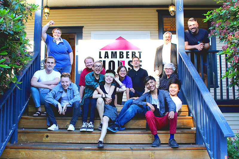Lambert House Group Shot Normal Sign