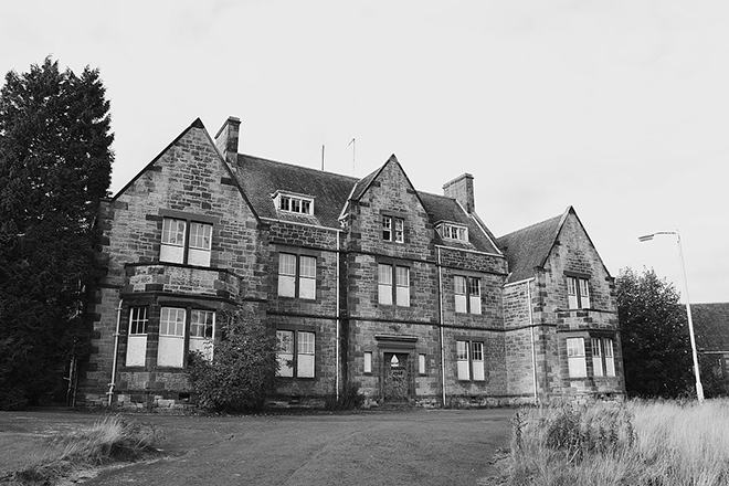 Vandals at an illegal rave in Scotland set fire to Bangour hospital