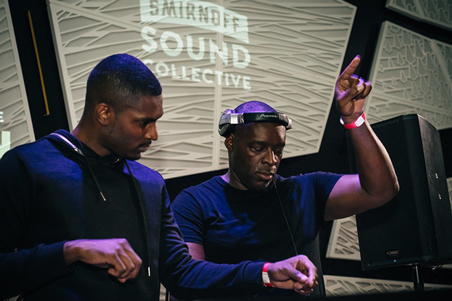 Stream the Smirnoff Sound Collective: Kevin Saunderson b2b the Saunderson Bros, Cry Baby and more