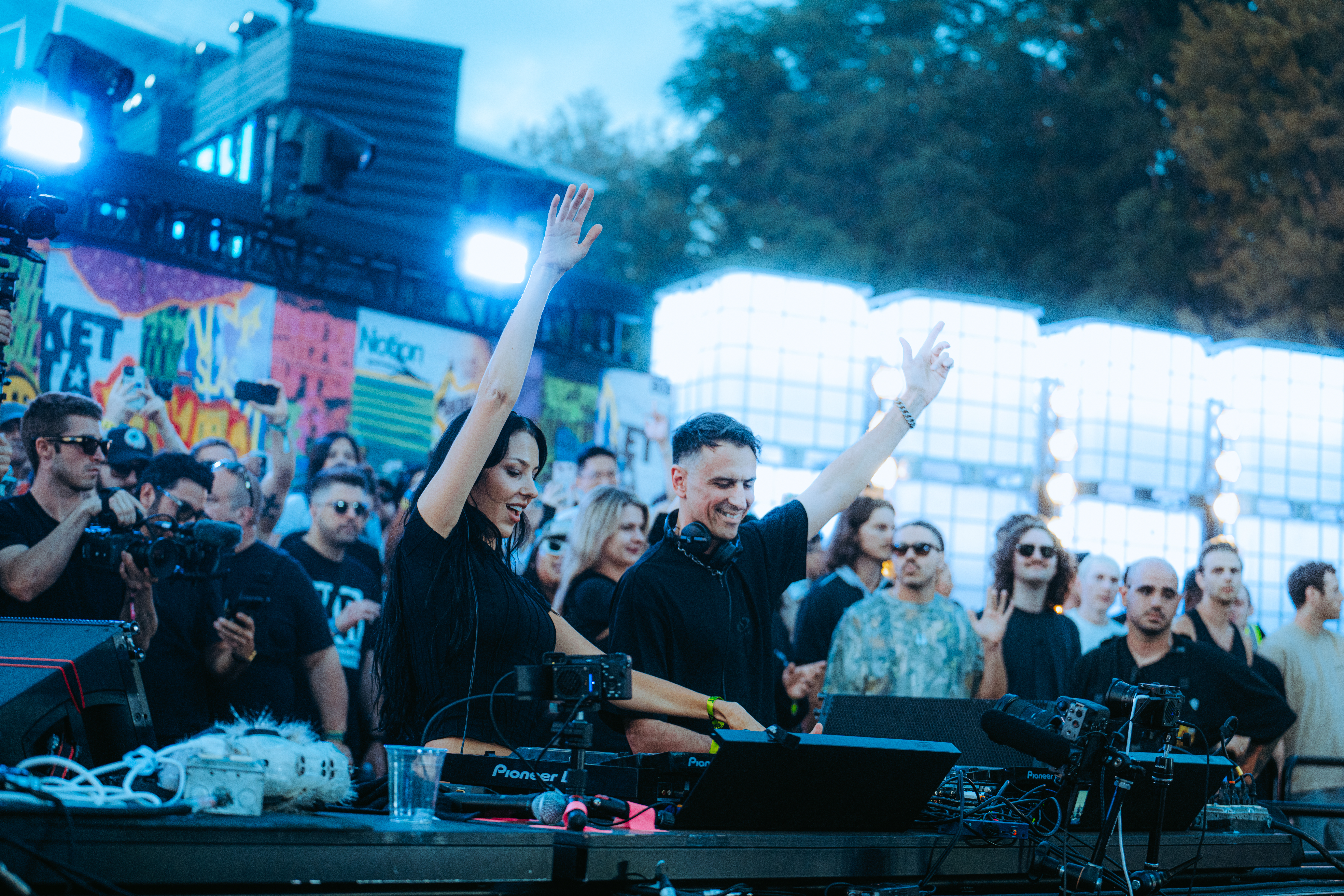 Boys Noize b2b VTSS in the Mixmag Lab x ARC Music Festival