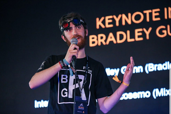 Watch a new interview with Bradley Gunn Raver