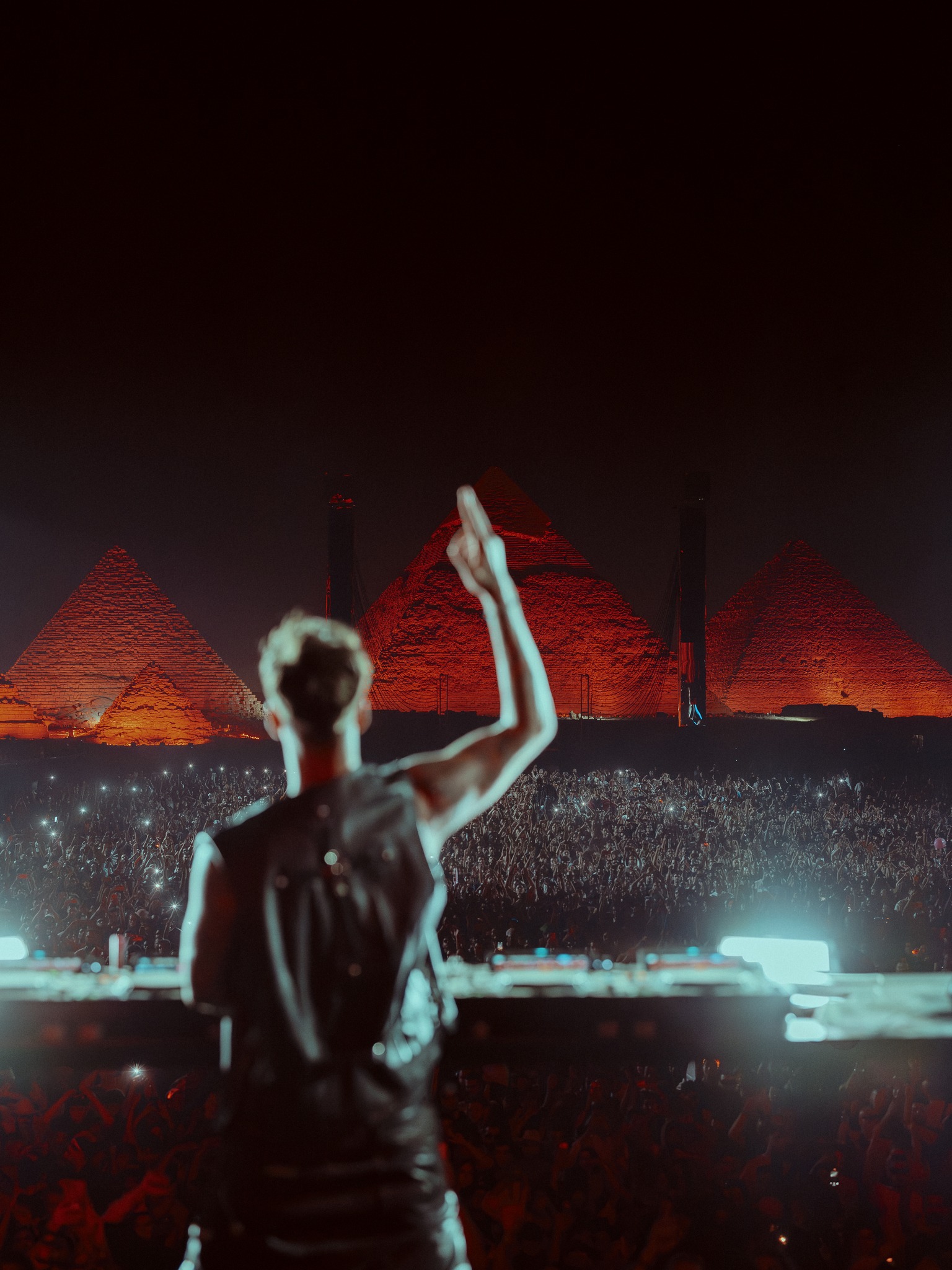 Koncerty muzyczne przy piramidach w Gizie mogą zostać zakazane