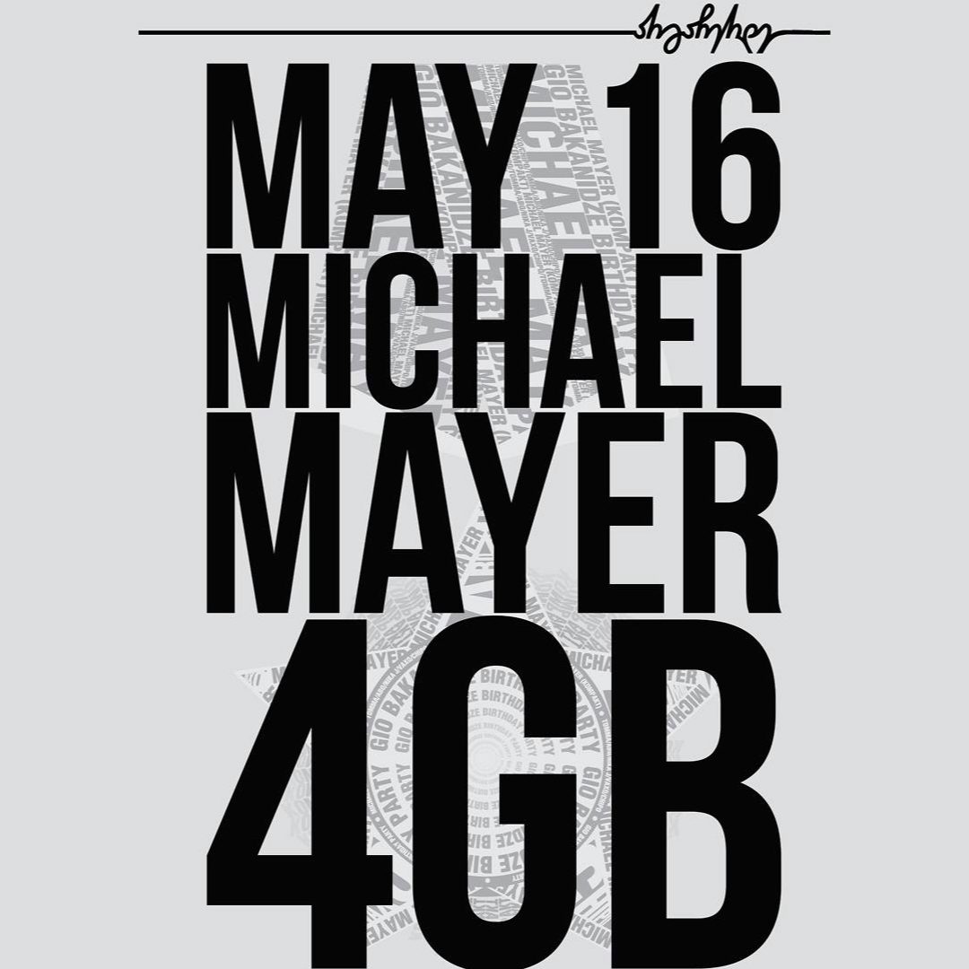 On May 16, 4GB returns for one night only, with Michael Mayer at Radio City