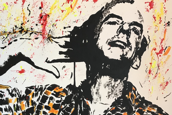 A 'History of House' painting exhibition is taking place in London and Ibiza