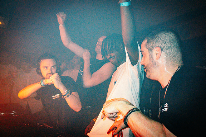 Watch Joy Anonymous, Todd Edwards and salute go b3b at ADE