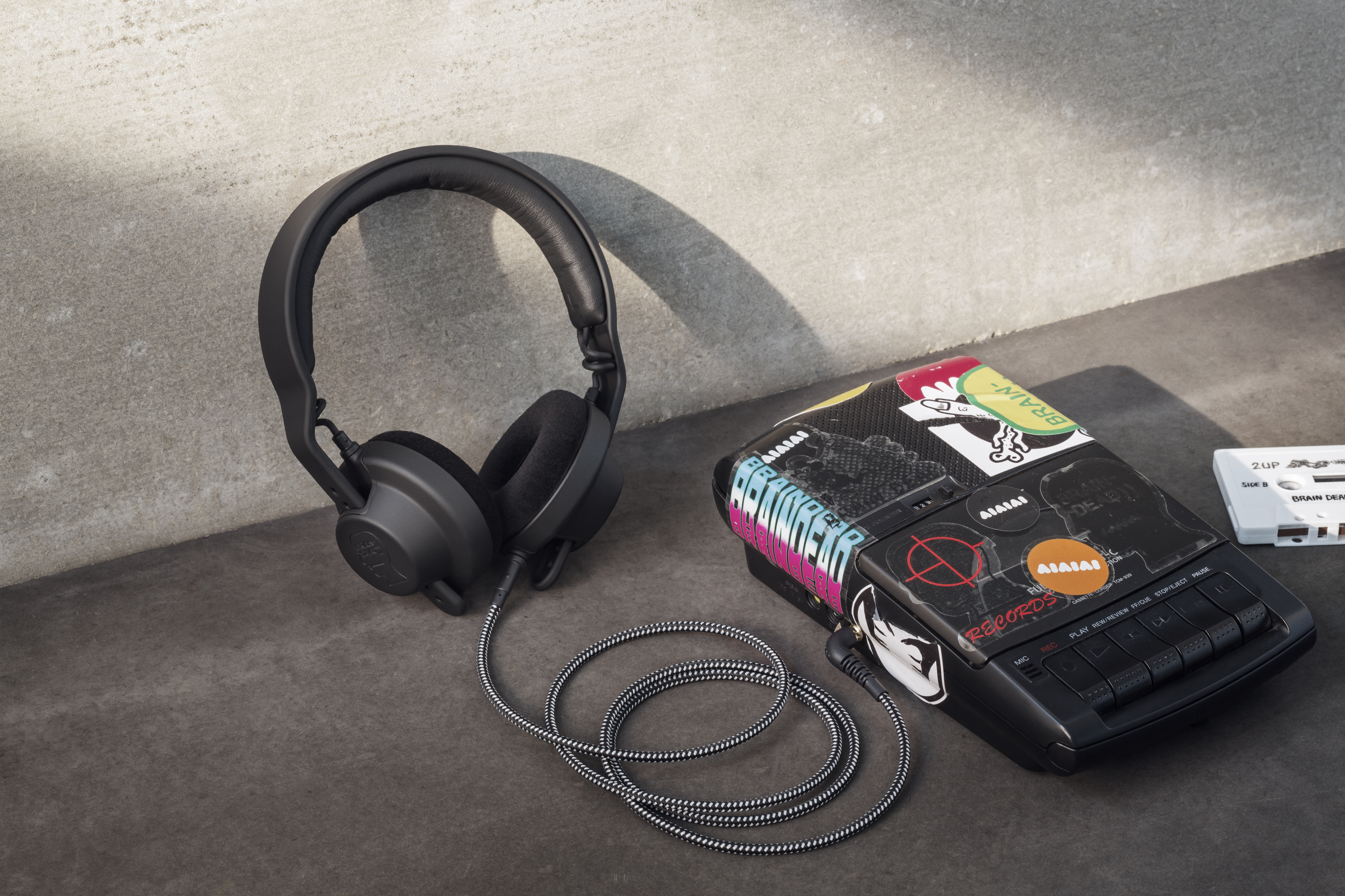 aiaiai has launched a special edition headphone with Brain Dead