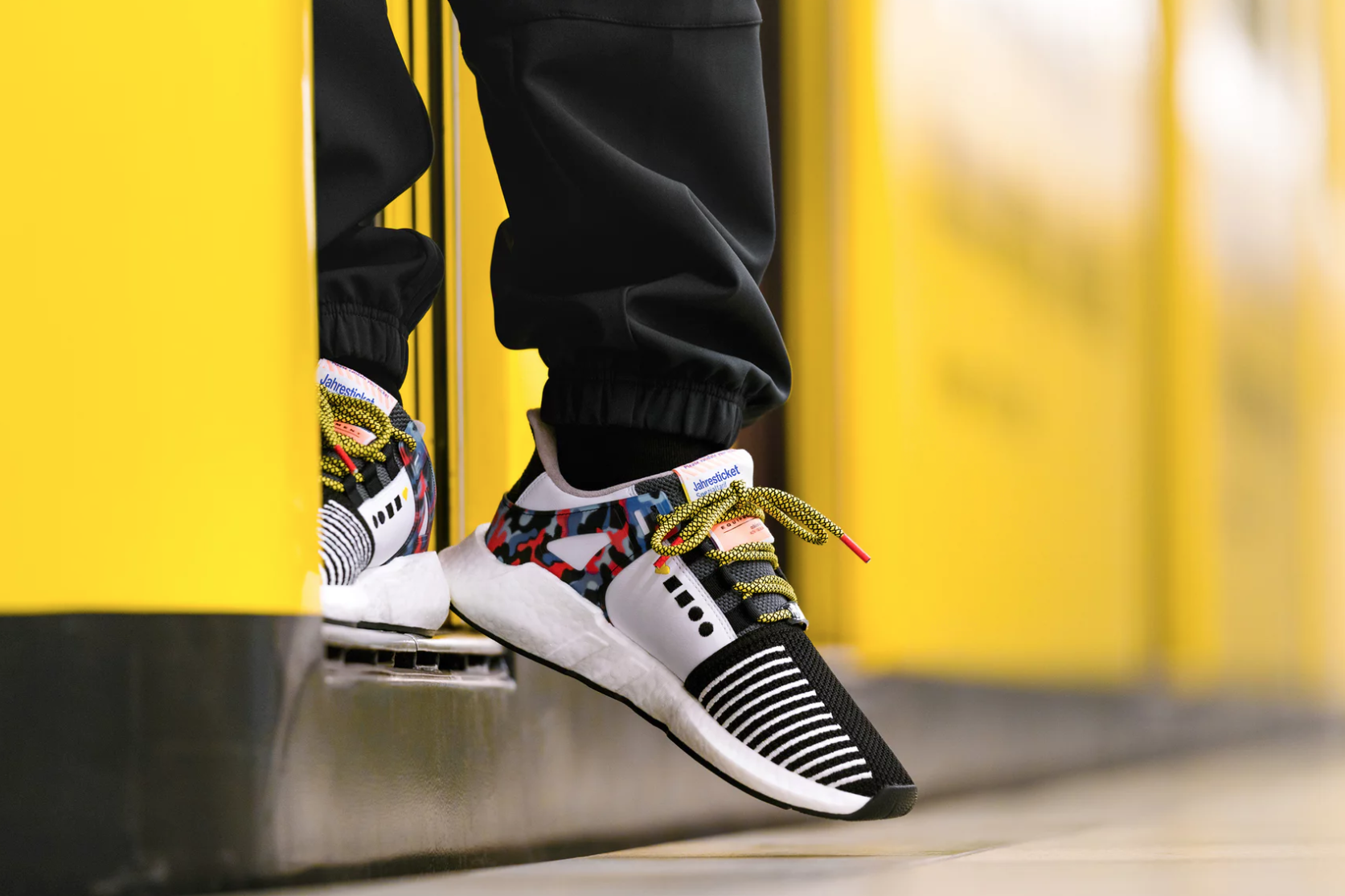 Adidas collaborates on new shoes that double as Berlin transit passes