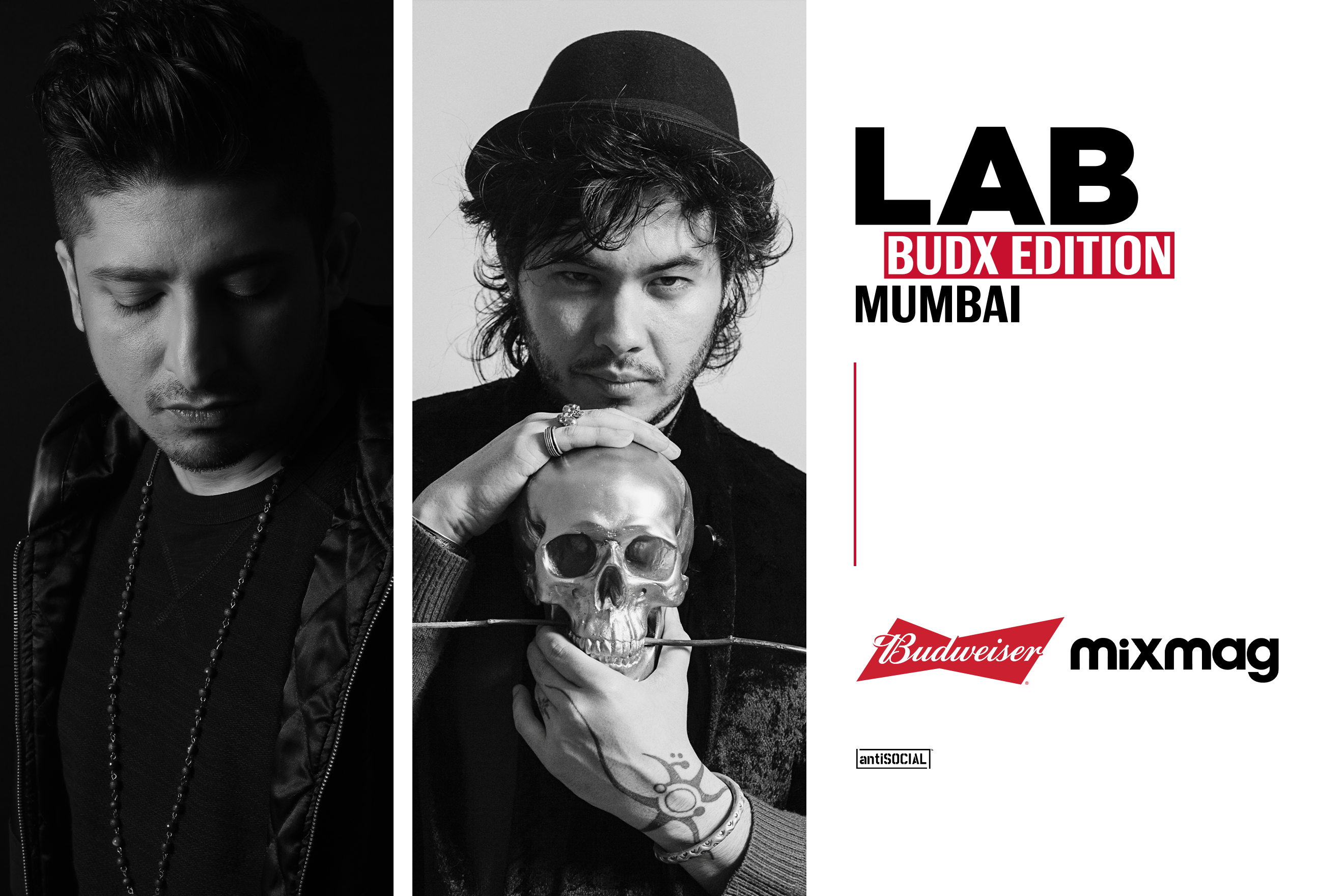 Ankytrixx and Eric Volta in the Lab Mumbai