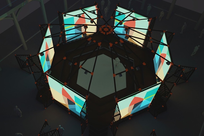 A new audiovisual installation in Berlin will feature scores from Thom Yorke and Brian Eno