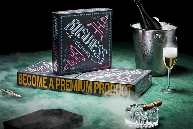 You can now play a "Business Techno" board game