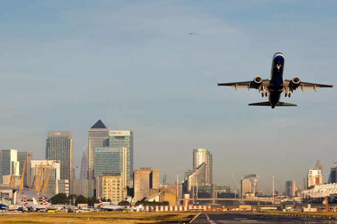 Brian Eno's 'Ambient 1: Music for Airports' is playing on loop at London City Airport