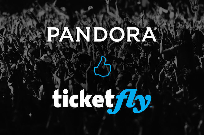 Pandora introduces new in-app Ticketfly extension